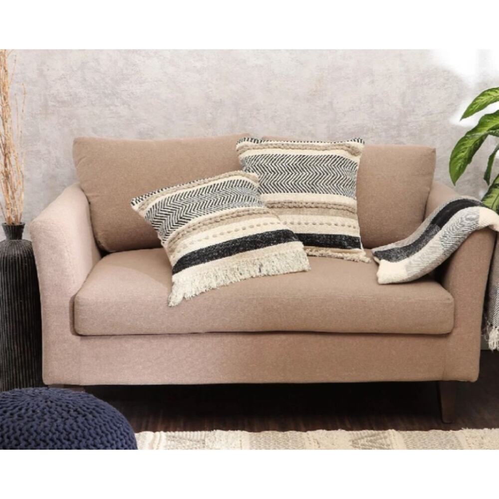REDEARTH · Handmade Boho Throw Pillow Covers - Bohemian Chic Farmhouse Style - A - Picture 2 of 5